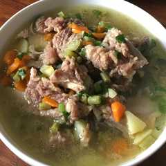 รูปของ Sop daging tulang iga