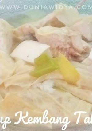 Foto resep Sup Kembang Tahu
