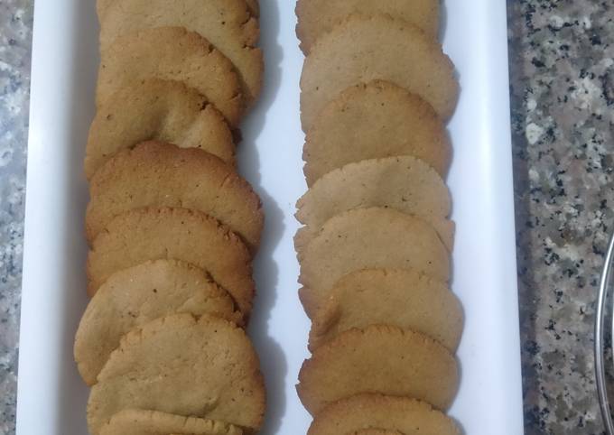 Jaggery ginger cookies
