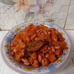 รูปของ Ungkep kacang merah kulit sapi