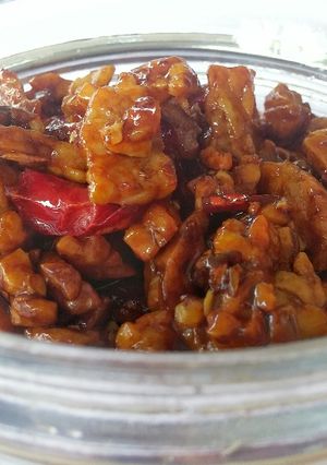 Foto resep Tempe Orek; Orek Tempe kering pedas manis 👍