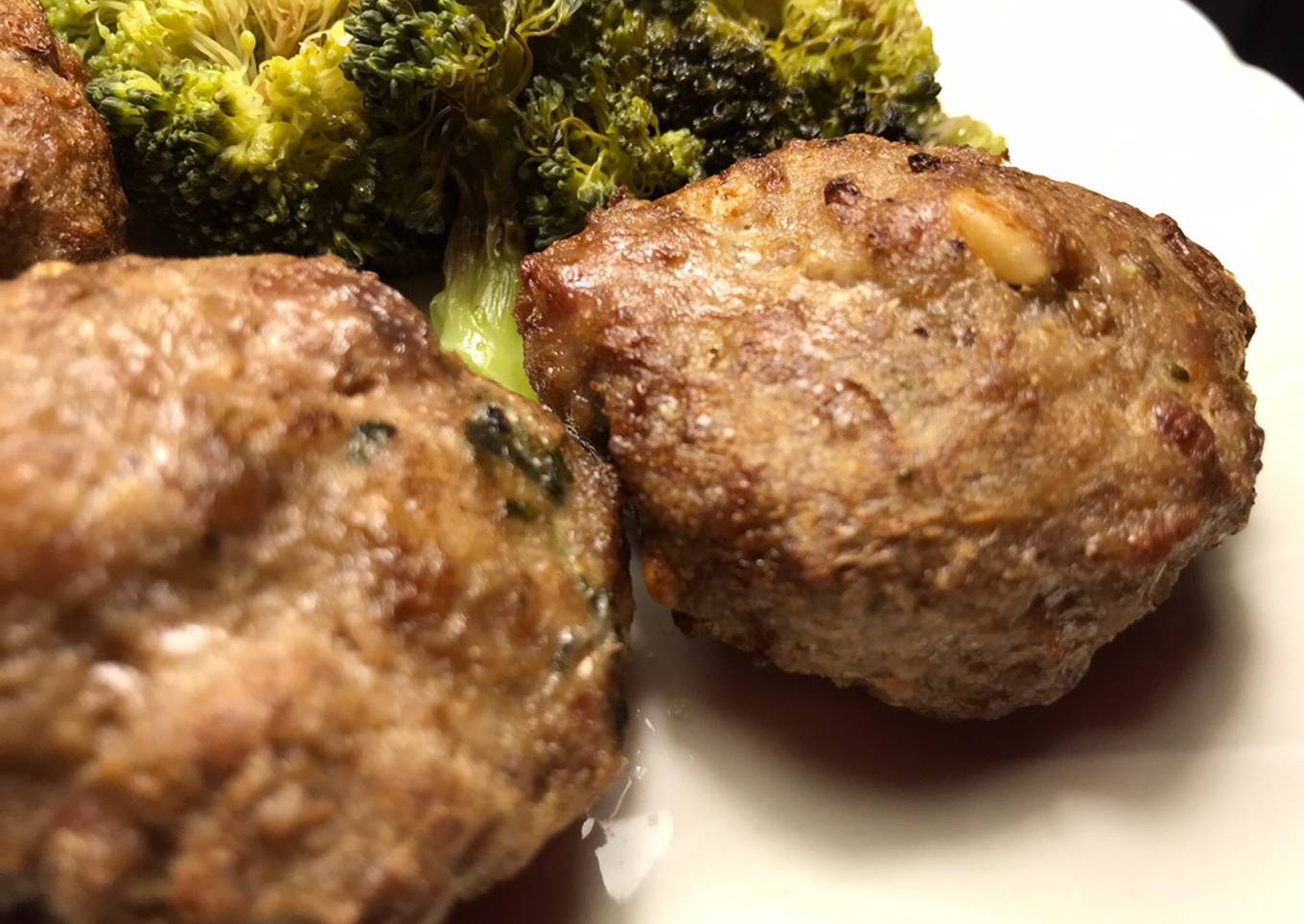 Hamburguesitas de vacuno con cebolla, en airFryer