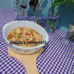 Ayam Saus Lada Hitam রেসিপির প্রধান ছবি