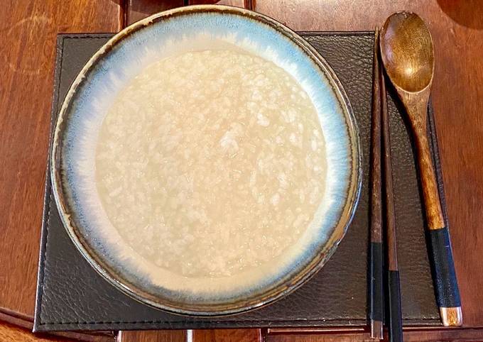 Recipe of Super Quick Homemade Deany&#39;s plain Thai Kao Tom/rice soup (congee)