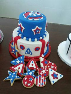 Una foto de Galletas decoradas con pasta americana