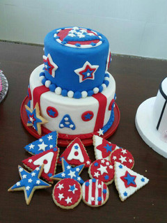 Una foto de Galletas decoradas con pasta americana
