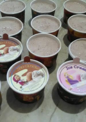 Foto resep Es Krim simple