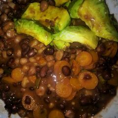A picture of Maize and beans mixture.
