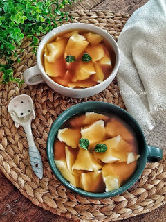 Foto resep Tahwa (Kembang Tahu Kuah Jahe)