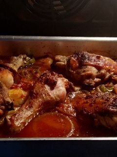 صورة لوصفة صينيه بطاطس بالفراخ 🍗