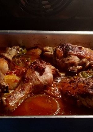 صورة لوصفة صينيه بطاطس بالفراخ 🍗