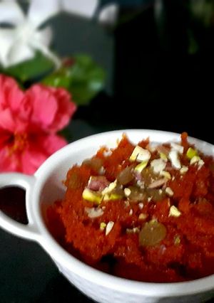 A picture of Gajar ka Halwa.