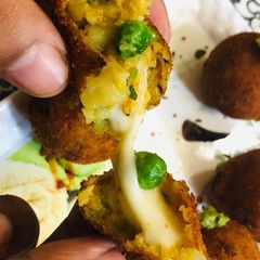 Veggies Cheese Balls A picture of Veggies Cheese Balls.