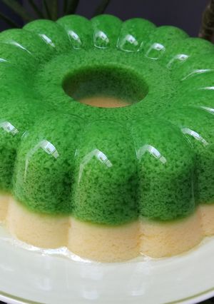 Foto resep Puding lumut mentega