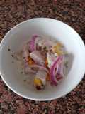 Falso Ceviche de Merluza