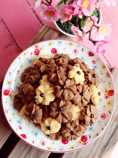 Foto resep Semprit jadul / kue kering dahlia