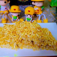 A picture of Puffed Rice Jaggery Bars.