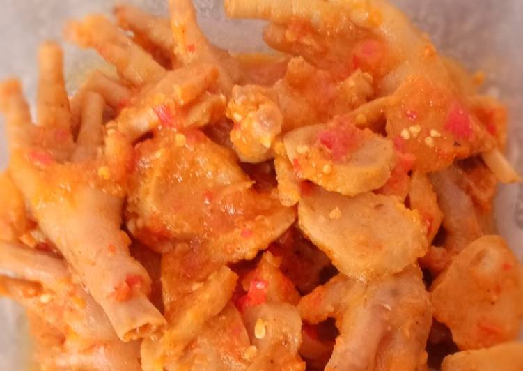 Cara Membuat Ceker And Amp Bakso Mercon Rumahan