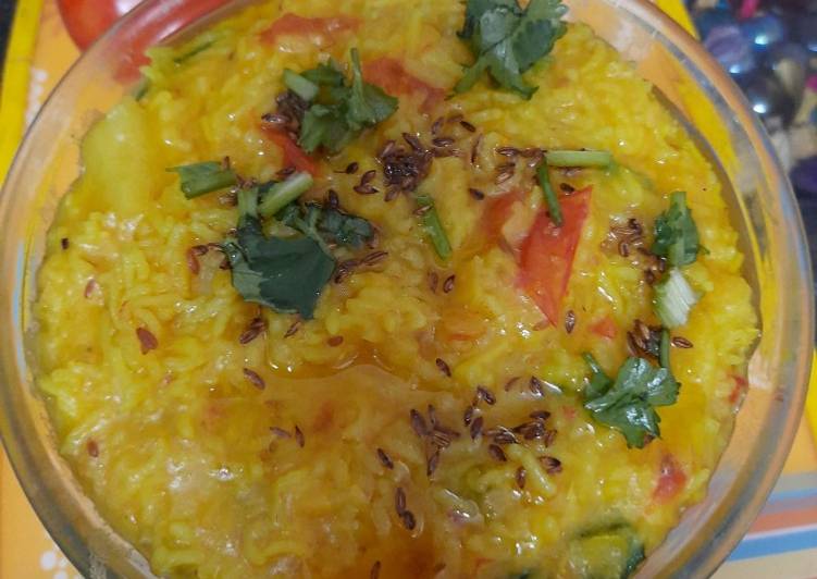 Easiest Way to Cook Perfect Toor dal khichdi