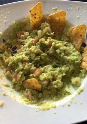 Una foto de Guacamole (salsa de palta)