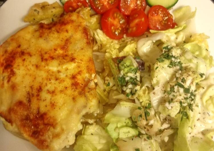 Simple Way to Prepare Quick Kürbisgratin mit Rohschinken und Crème fraîche