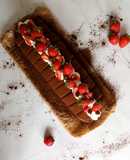 Epres tiramisu tekercs
