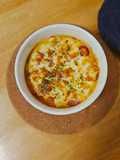 Gratin Telur Bayam Sosis (Airfryer)