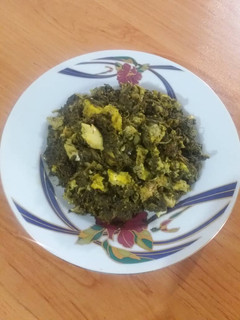عکسی از دستور اسفناج نرگسی
