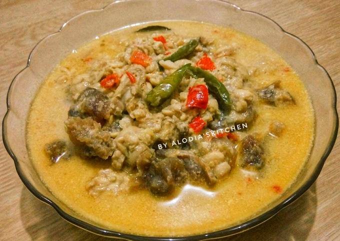 Sambel Tumpang Koyor Sapi