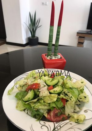 صورة لوصفة سلطة الخس اللذيذة
