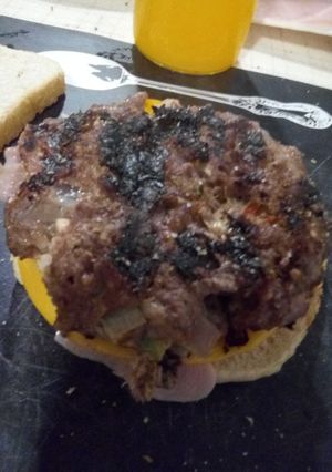 Una foto de Hamburguesas caseras