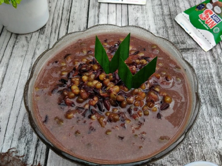Langkah Gampang Membikin Resep Bubur kacang ijo ketan hitam yang Bikin Ngiler Anti Ribet, Lezat
