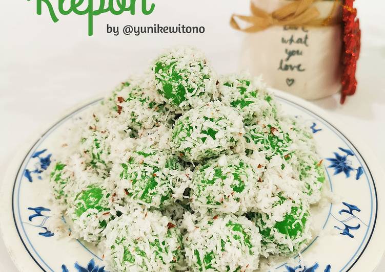 resep cara mengolah Klepon