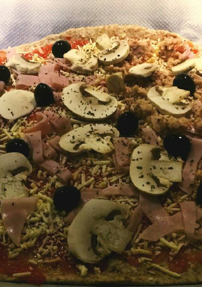 Una foto de Pizza para diabéticos