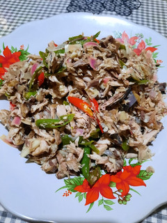 Foto resep Tongkol suir tumis kecombrang