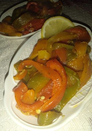 صورة لوصفة فلفل مشرمل 🫑😋