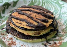 Pancake Matcha Chocolate 💚🍫