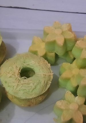 Foto resep Bolu pandan kukus & panggang ekonomis