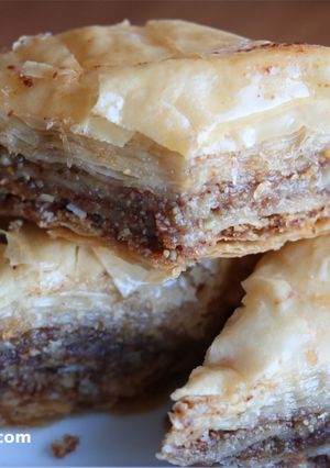 A picture of Baklava.