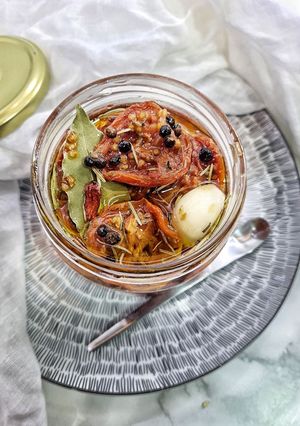 Una foto de Tomates secos hidratados y condimentados