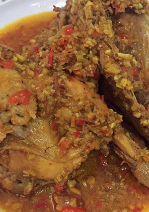 Foto resep Ayam Betutu Pedas