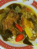 Lempah iga daun kedondong (Bangka Belitung)