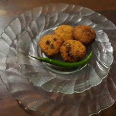 Peas Makki kachori A picture of Peas Makki kachori.