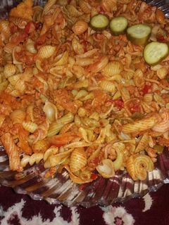 عکسی از دستور ماکارونی