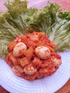 Foto resep Balado Kentang Telur Puyuh