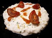 Una foto di primi piatti con stracciatella