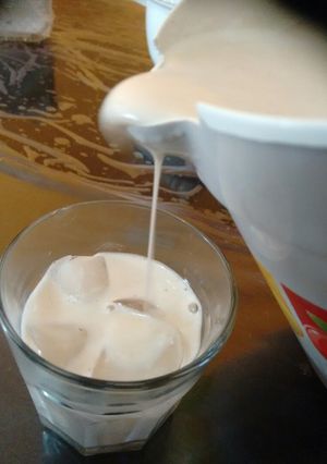 Una foto de Horchata de avena