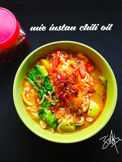 Foto resep Mie instan chili oil