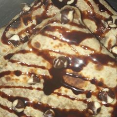 Chocolate paratha A picture of Chocolate paratha.