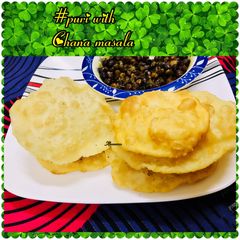 A picture of Poori.
